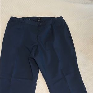 Talbots 20W petite Heritage fit dress slacks. Navy